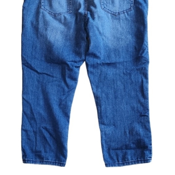 Michael Michael Kors Cropped Capri Jeans Sz 10 Light Wash Stretch - Picture 3 of 3